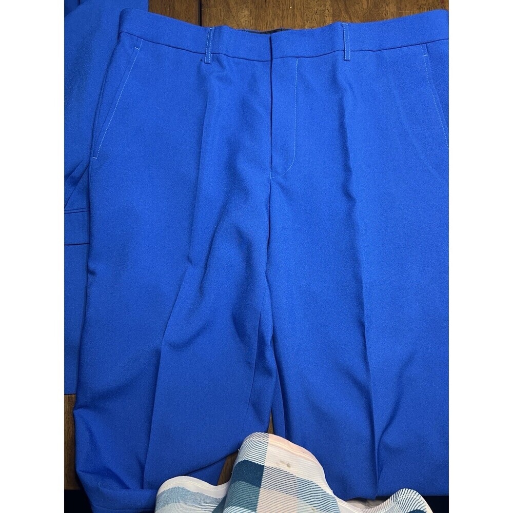 Lucci Suit NWT Sz 48L. Royal Blue, Pants Are 42x 48 Unhemed. Made In Italy - Picture 4 of 13
